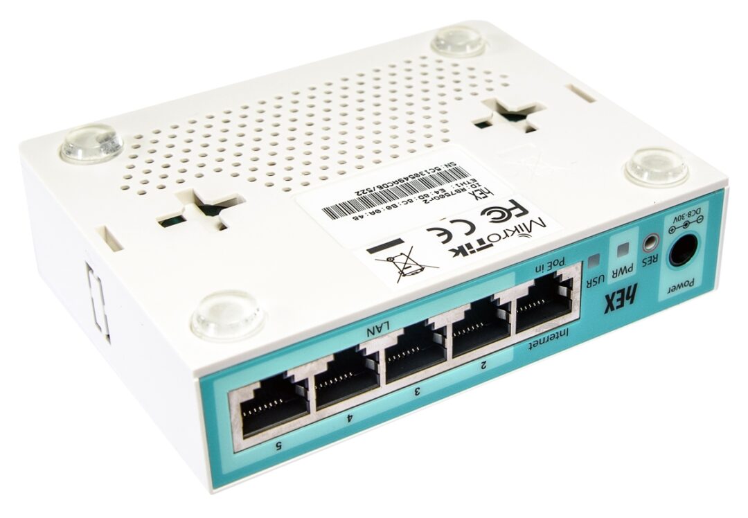 MikroTik RB hEX 5-Port Gigabit Router RB750Gr3 - Fidelity Technology ...